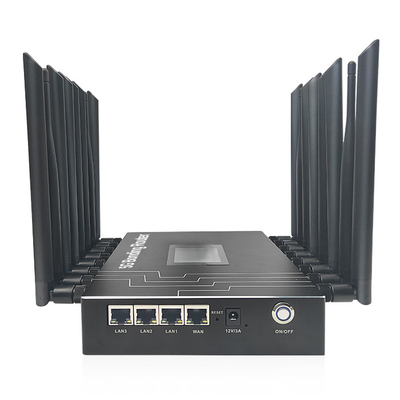Multi scene X5 5G Enterprise Router WiFi 6 VPN com 4 slot para cartão SIM