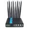 Roteador industrial WiFi 6 VPN 5G M21AX 1000Mbps com slot para cartão SIM